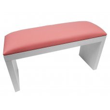 Подлокотник на белых деревянных ножках (Pink)